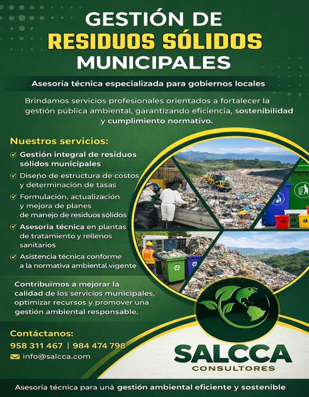 SALCCA — Gestión de residuos sólidos municipales