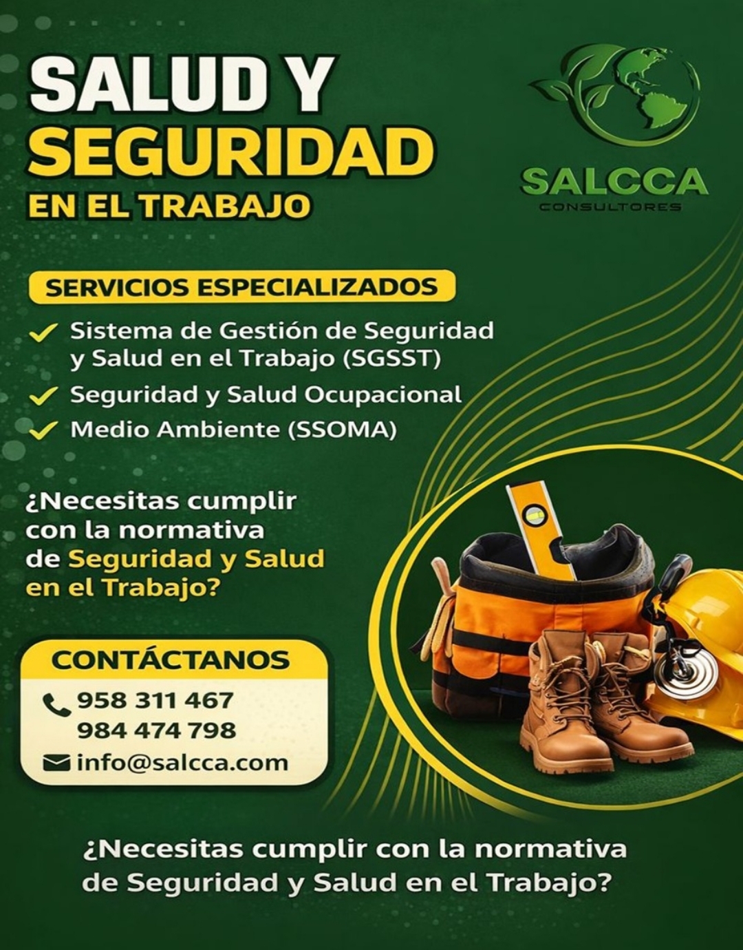SALCCA — Salud y seguridad en el trabajo
